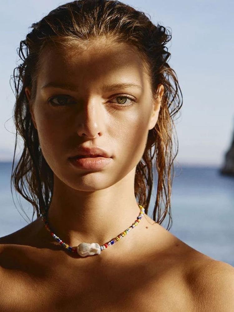 mia-pearl-rainbow-beaded-necklace-sa0020516217-multi-sunfere-568314 Mia Pearl Rainbow Beaded Necklace - Image 1