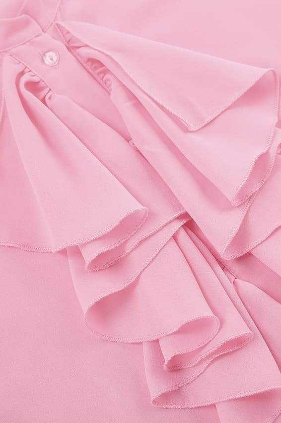 michelle-semi-sheer-ruffle-blouse-st00603292577-pink-s-sunfere-696702 Michelle Semi-sheer Ruffle Blouse - Image 4