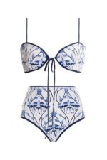 Miriam Printed Three-pieces Bikini Set - Image 6