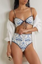 Miriam Printed Three-pieces Bikini Set - Image 2