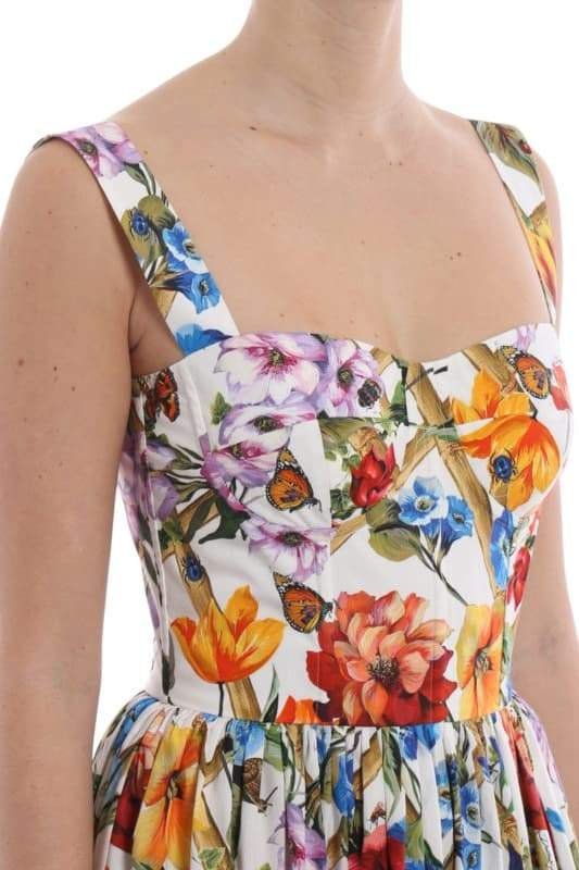 morgan-floral-printed-tiered-midi-dress-sd00603212501-multi-s-sunfere-874533 Morgan Floral Printed Tiered Midi Dress - Image 4