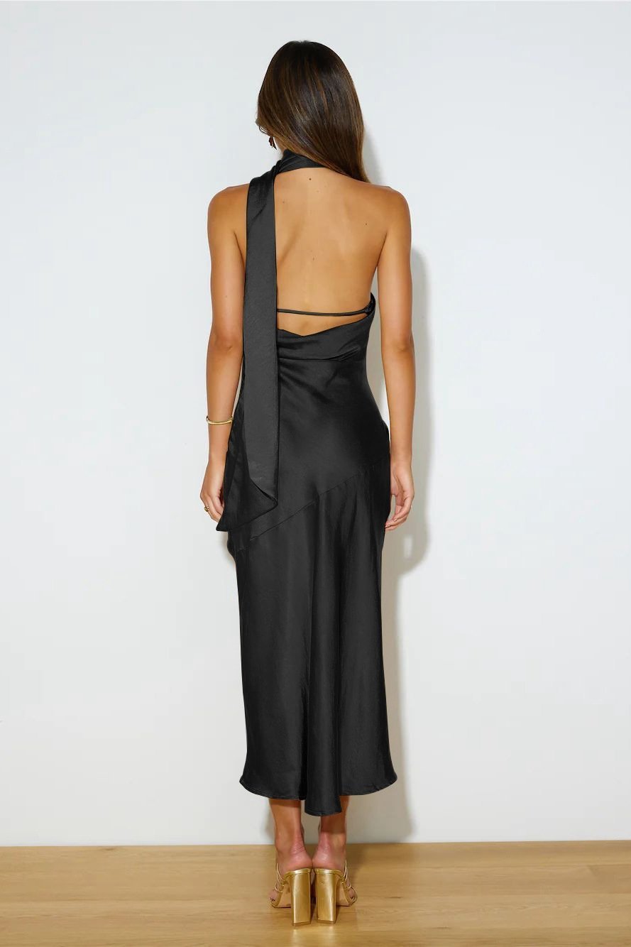 nad-cowl-halterneck-satin-midi-dress-sd00208281258-black-s-sunfere-492669 Nad Cowl Halterneck Satin Midi Dress - Image 8