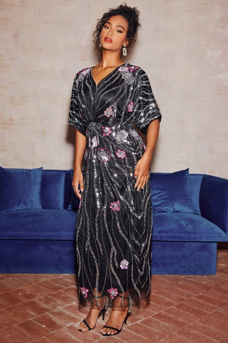 nina-floral-embroidered-sequins-maxi-dress-sd00603072410-black-one-size-sunfere-528560 Nina Floral Embroidered Sequins Maxi Dress - Image 4