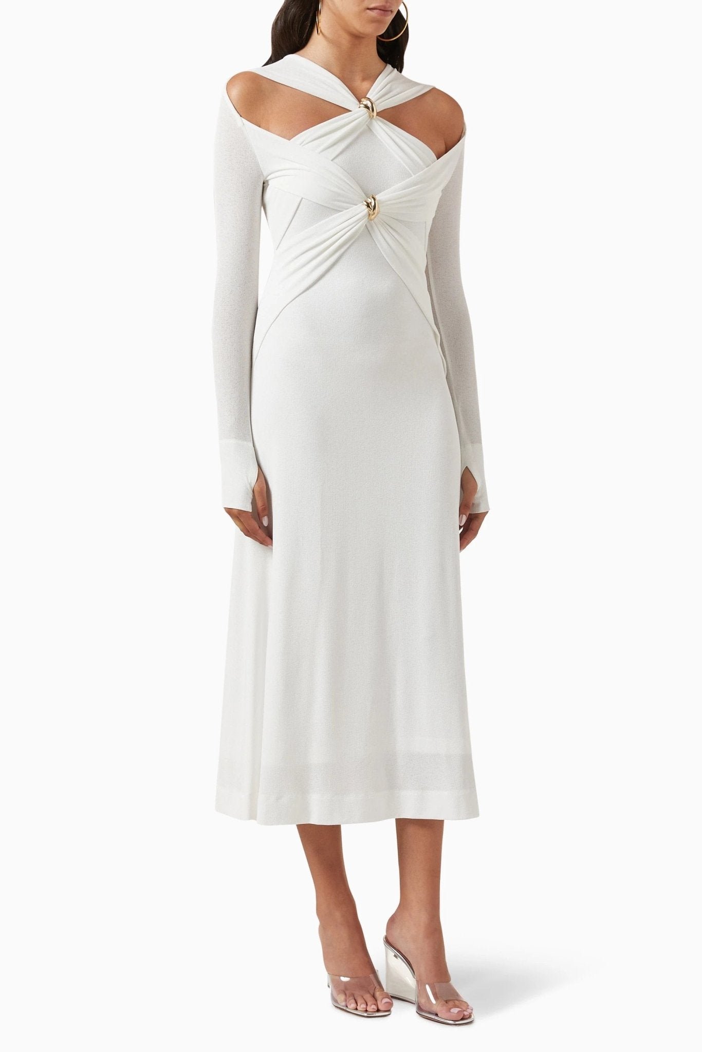 nita-cut-out-cross-bodice-midi-knit-dress-sd00209151506-black-s-sunfere-229974 Nita Cut-out Cross Bodice Midi Knit Dress - Image 5