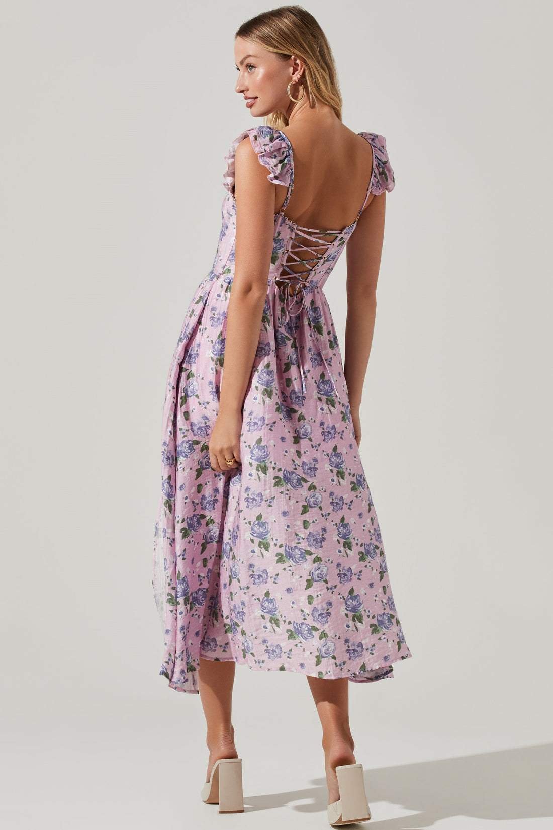 nita-printed-lace-up-slit-midi-corset-dress-sd0020623542-purple-s-sunfere-785757 Nita Printed Lace-up Slit Midi Corset Dress - Image 2