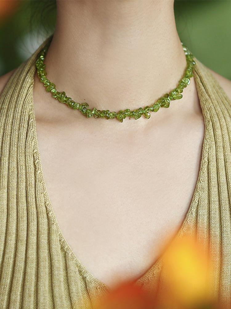 nora-irregular-crystal-necklace-sa0020516137-green-sunfere-292430 Nora Irregular Crystal Necklace - Image 2