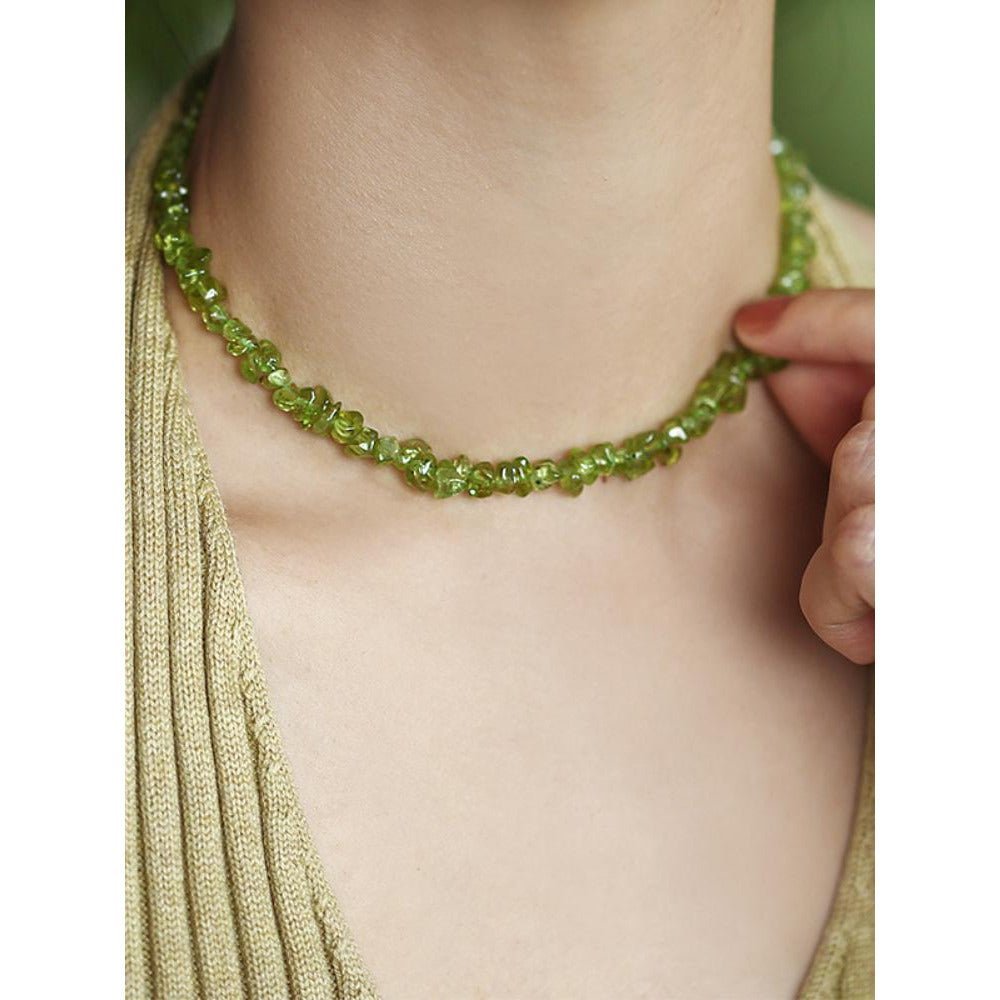 nora-irregular-crystal-necklace-sa0020516137-green-sunfere-898781 Nora Irregular Crystal Necklace - Image 3
