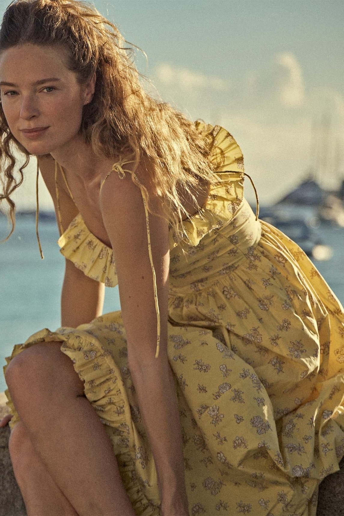 novia-printed-ruffle-trim-slip-midi-dress-sd0020626632-yellow-s-sunfere-508290 Novia Printed Ruffle Trim Slip Midi Dress - Image 2