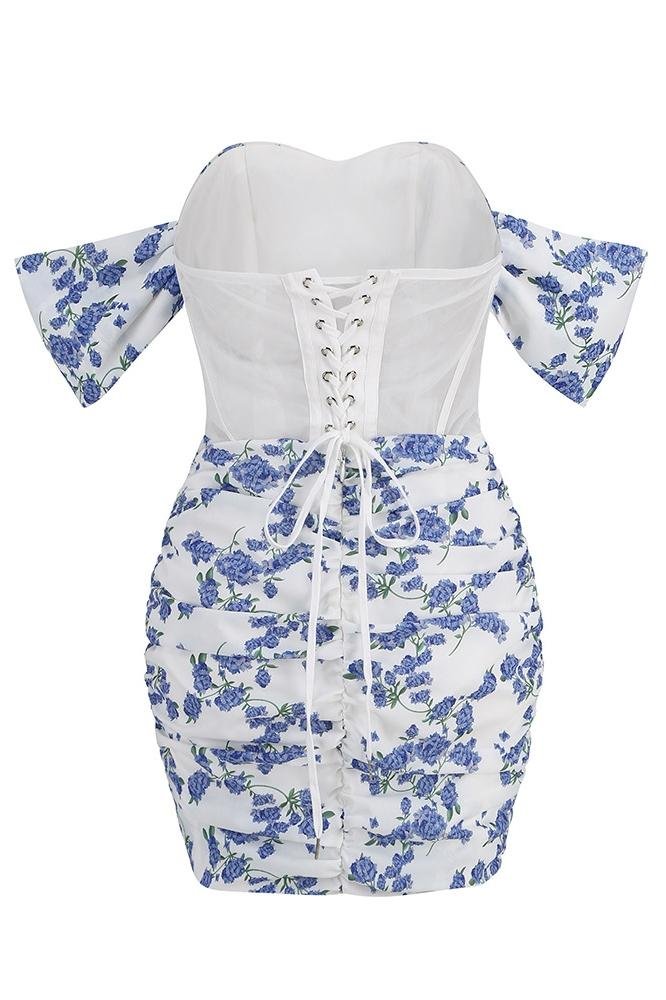 odelette-printed-off-shoulder-corset-mini-dress-sd00207101226-white-s-sunfere-806784 Odelette Printed Off-shoulder Corset Mini Dress - Image 6