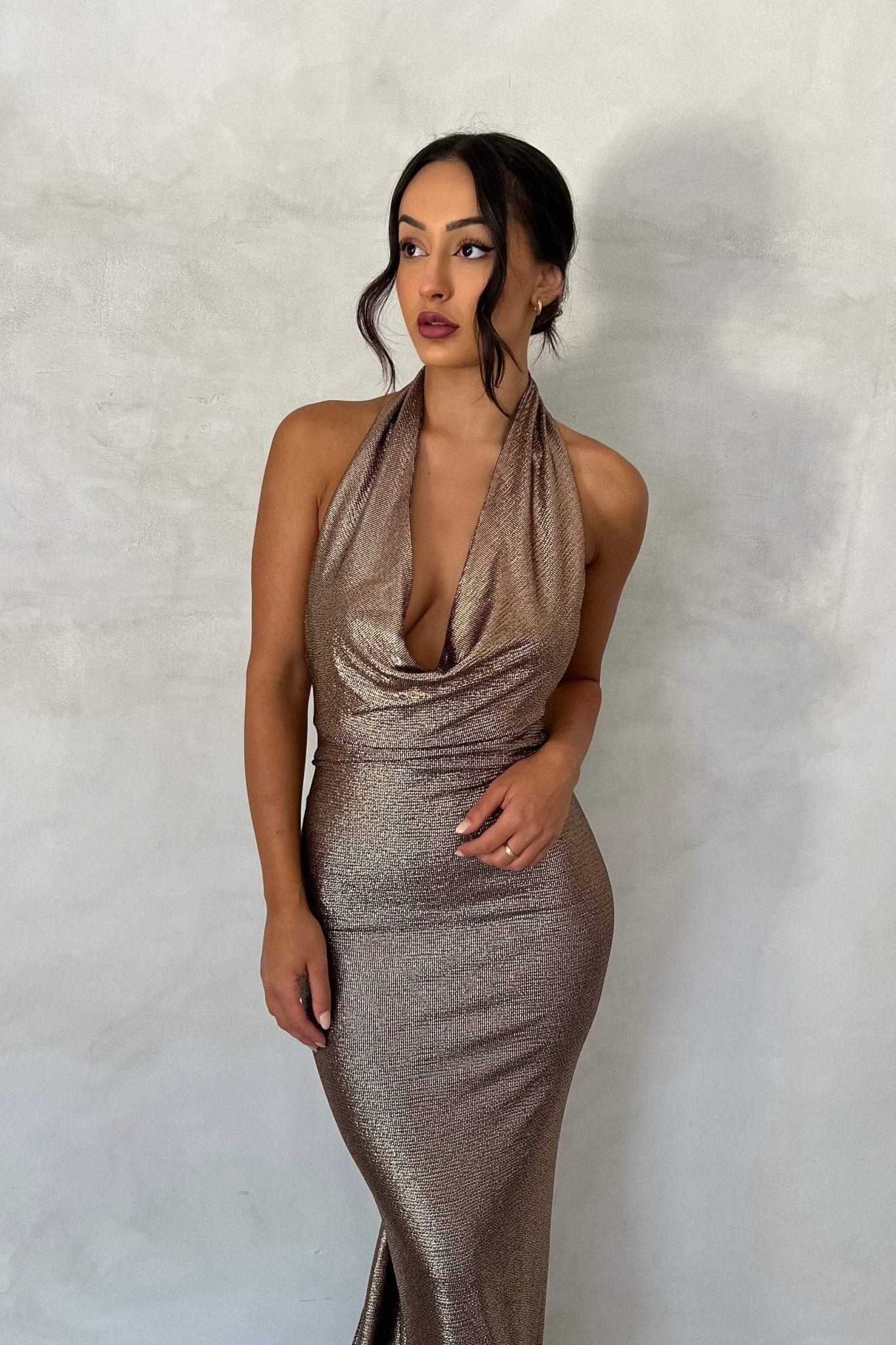 ophelia-halterneck-backless-maxi-dress-sd00211071847-brown-s-sunfere-585054 Ophelia Halterneck Backless Maxi Dress - Image 3