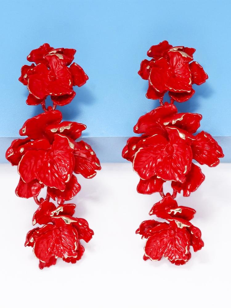 phyllis-varnish-flower-earrings-sa0020516151-red-sunfere-879868 Phyllis Varnish Flower Earrings - Image 4
