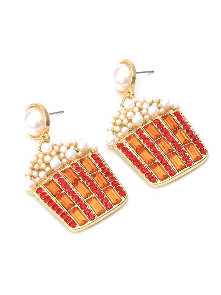 popcorn-diamante-drop-earrings-sa0020516113-redgold-sunfere-421669 Popcorn Diamante Drop Earrings - Image 2