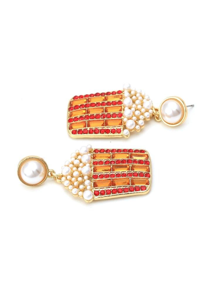 popcorn-diamante-drop-earrings-sa0020516113-redgold-sunfere-626660 Popcorn Diamante Drop Earrings - Image 4