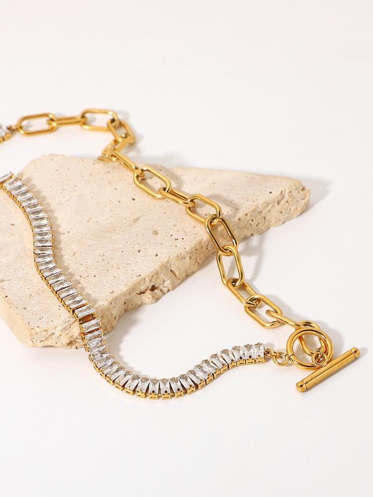 prima-diamante-metal-chain-necklace-sa0020516073-gold-sunfere-931677 Prima Diamante Metal Chain Necklace - Image 5