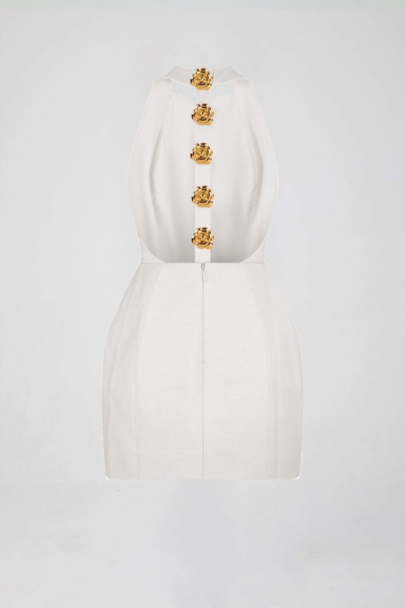 rebecca-halter-backless-mini-dress-sd00603272545-white-s-sunfere-275925 Rebecca Halter Backless Mini Dress - Image 13