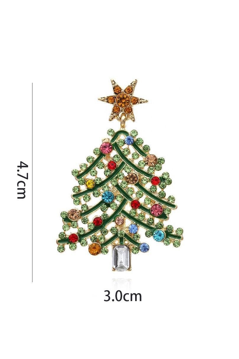rhinestone-christmas-tree-drop-earrings-sa00611141907-multi-sunfere-623147 Rhinestone Christmas Tree Drop Earrings - Image 4