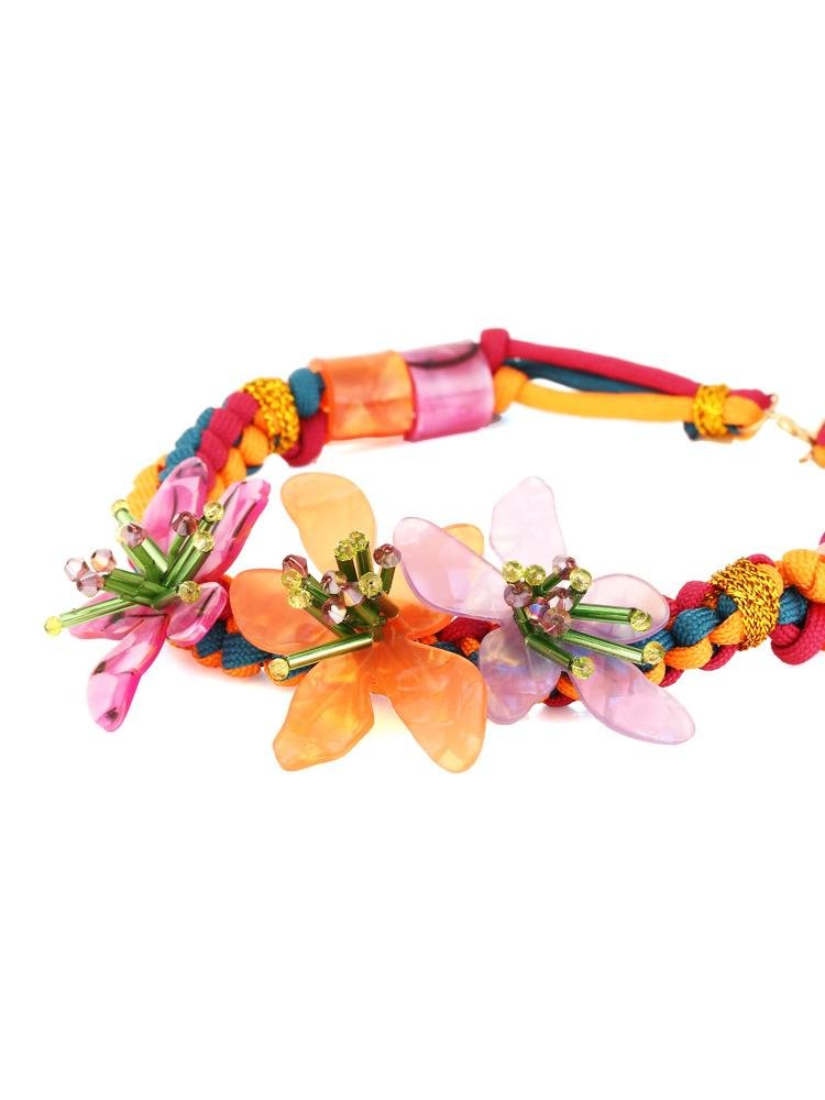 riva-acrylic-flower-weave-necklace-sa0020516102-multi-sunfere-421894 Riva Acrylic Flower Weave Necklace - Image 3