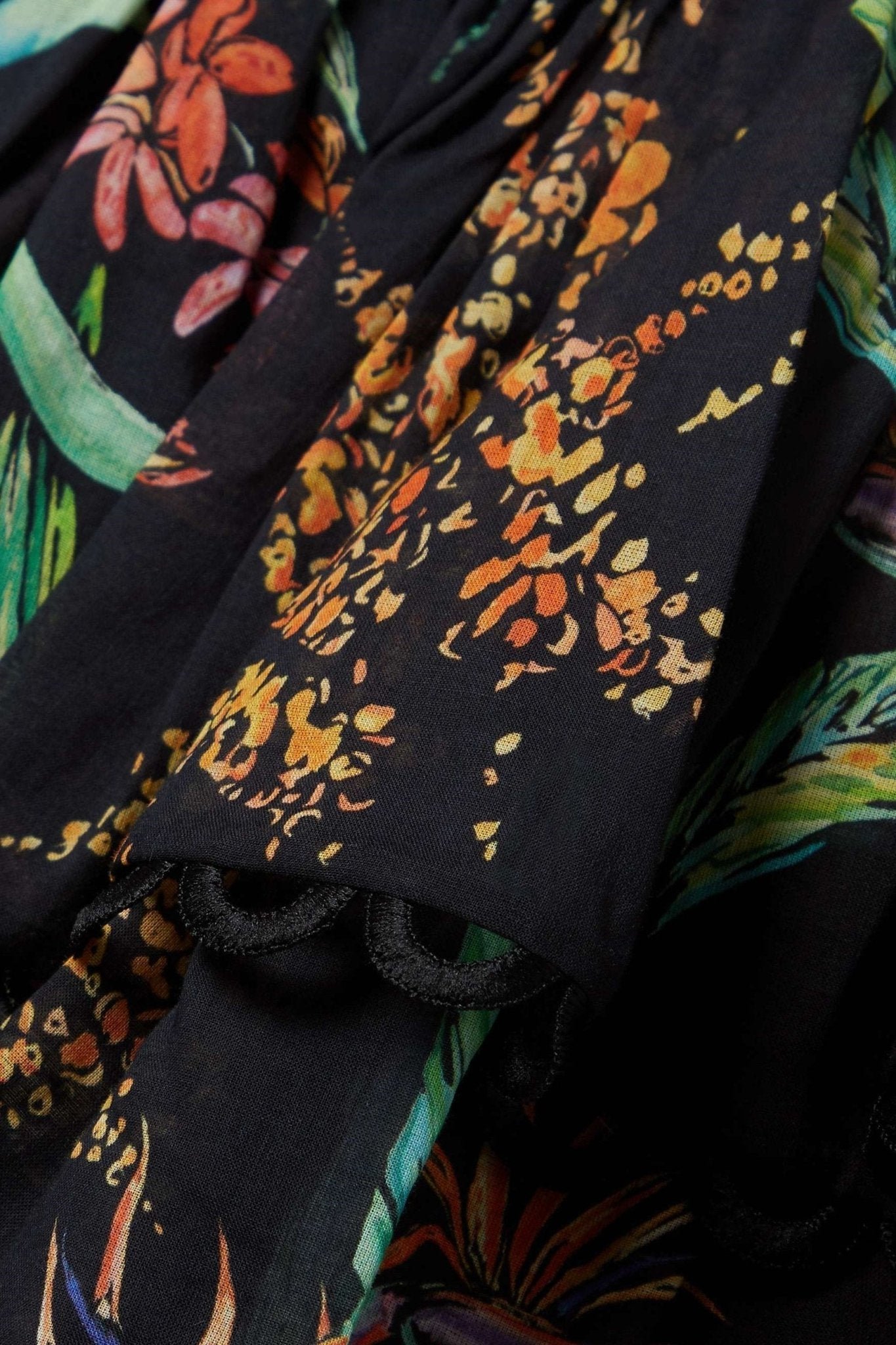 rosa-shirred-printed-mini-dress-sd00601232182-black-s-sunfere-598924 Rosa Shirred Printed Mini Dress - Image 6