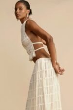 Rosalie Backless Pleated Set - Image 7