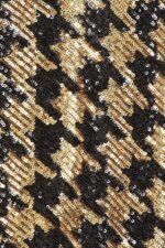 Rosalie Sequins Houndstooth Maxi Dress - Image 4