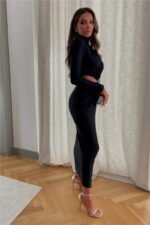 Roxanne Gathered Cut-Out Midi Dress - Image 8