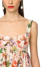 Rubie Printed Ruffle Gathered Mini Dress - Image 2