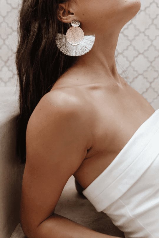 ruth-metal-tassel-earrings-sa0020516077-white-sunfere-611207 Ruth Metal Tassel Earrings - Image 4