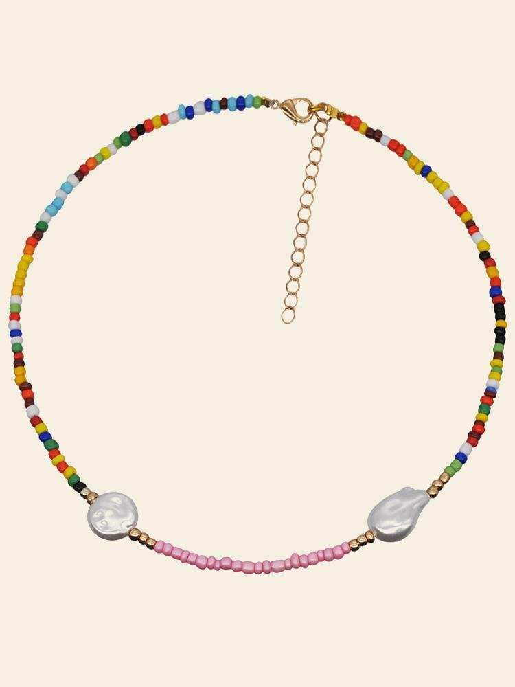 sally-rainbow-millet-beads-pearl-necklace-set-sa0020516326-multi-sunfere-118617 Sally Rainbow Millet Beads Pearl Necklace Set - Image 3