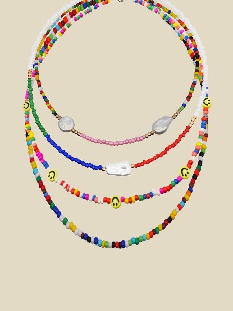 sally-rainbow-millet-beads-pearl-necklace-set-sa0020516326-multi-sunfere-437481 Sally Rainbow Millet Beads Pearl Necklace Set - Image 2