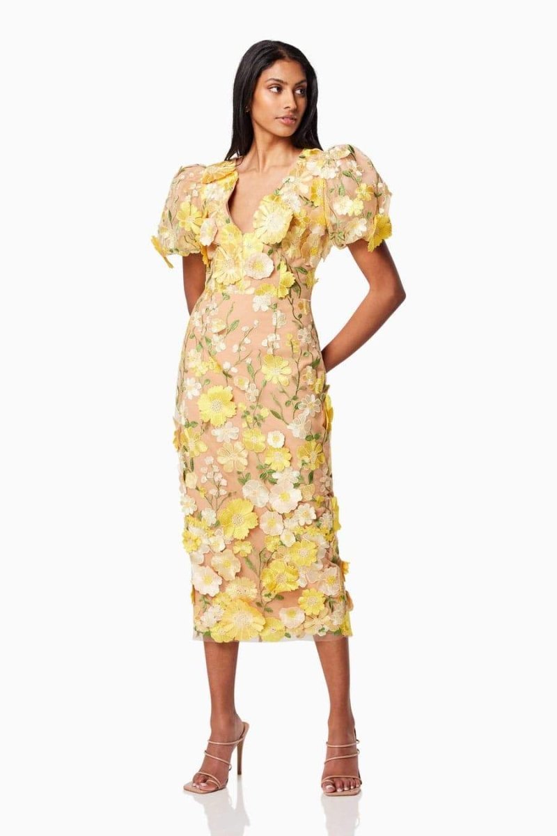 sally-v-neck-floral-midi-dress-sd00603152433-yellow-s-sunfere-661523 Sally V-neck Floral Midi Dress - Image 3