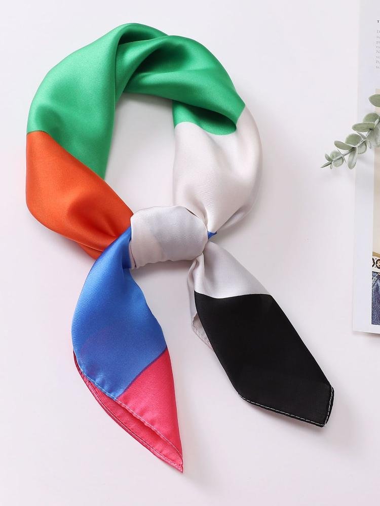 sandra-abstract-print-headscarf-sa0020516082-multigreen-7070cm-sunfere-254753 Sandra Abstract Print Headscarf - Image 2