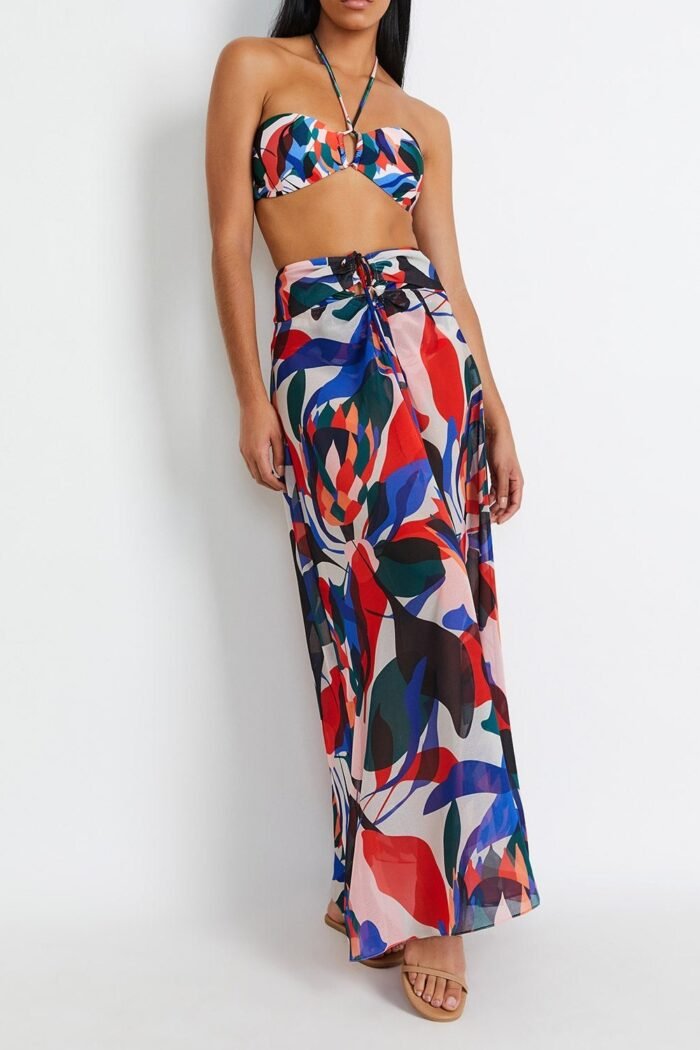 Sarah Halterneck Three-piece Swim Set - Image 3