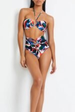Sarah Halterneck Three-piece Swim Set - Image 5