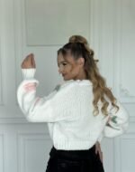 Selena Rose Knit Sweater Cardigan - Image 10