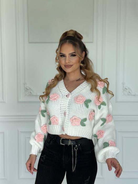 selena-rose-knit-sweater-cardigan-so00601092107-pink-one-size-sunfere-523704 Selena Rose Knit Sweater Cardigan - Image 7