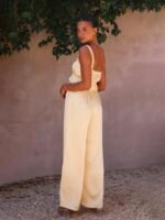 Sherry Gathered Silky Lounge Set - Image 9
