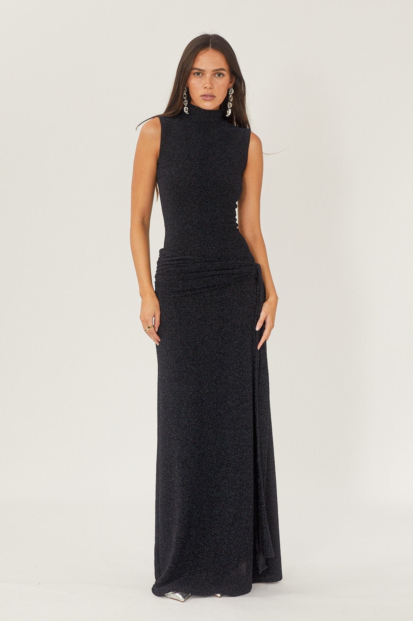 shonna-metallic-strap-maxi-knit-dress-sd00210151727-black-s-sunfere-207937 Shonna Metallic Strap Maxi Knit Dress - Image 2