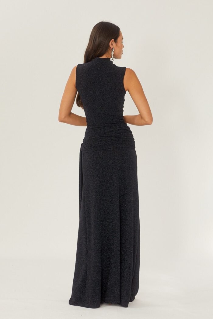 Shonna Metallic Strap Maxi Knit Dress - Image 6