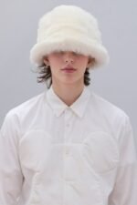 Susie Furry Teddy Bucket Hat