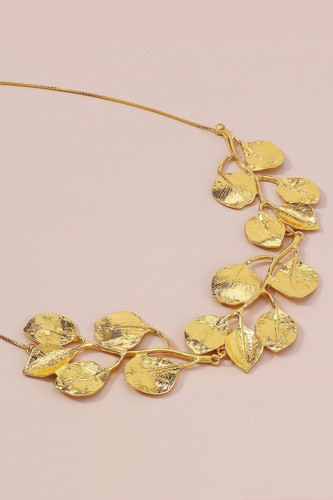 textured-gingkgo-leaf-necklace-sa00209071367-gold-sunfere-312388 Textured Gingkgo Leaf Necklace - Image 2