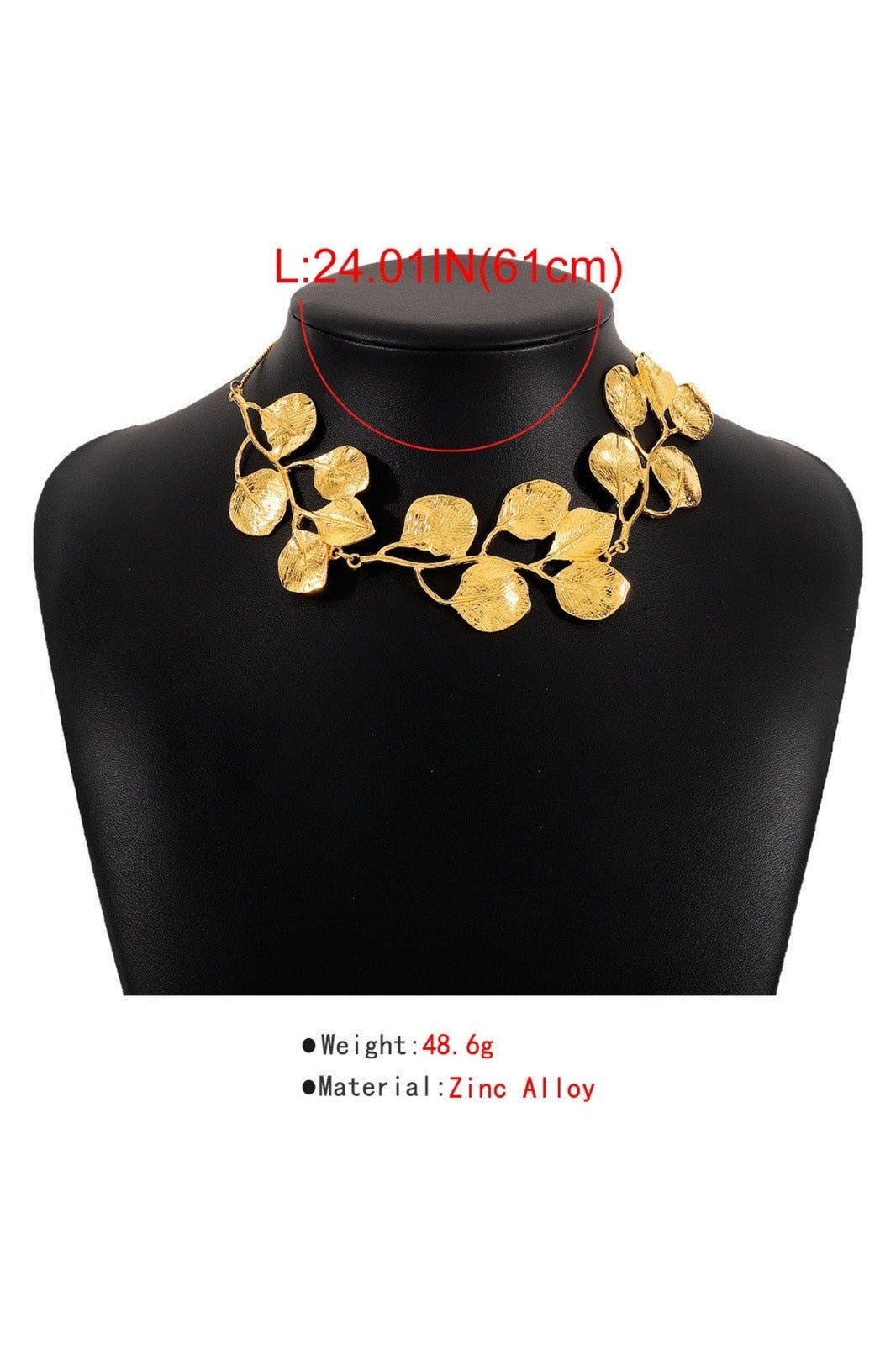 textured-gingkgo-leaf-necklace-sa00209071367-gold-sunfere-739310 Textured Gingkgo Leaf Necklace - Image 5