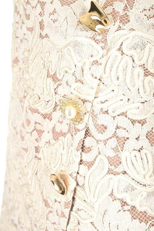 veronica-floral-lace-mini-slit-dress-sd00601122118-beige-s-sunfere-402678 Veronica Floral Lace Mini Slit Dress - Image 5