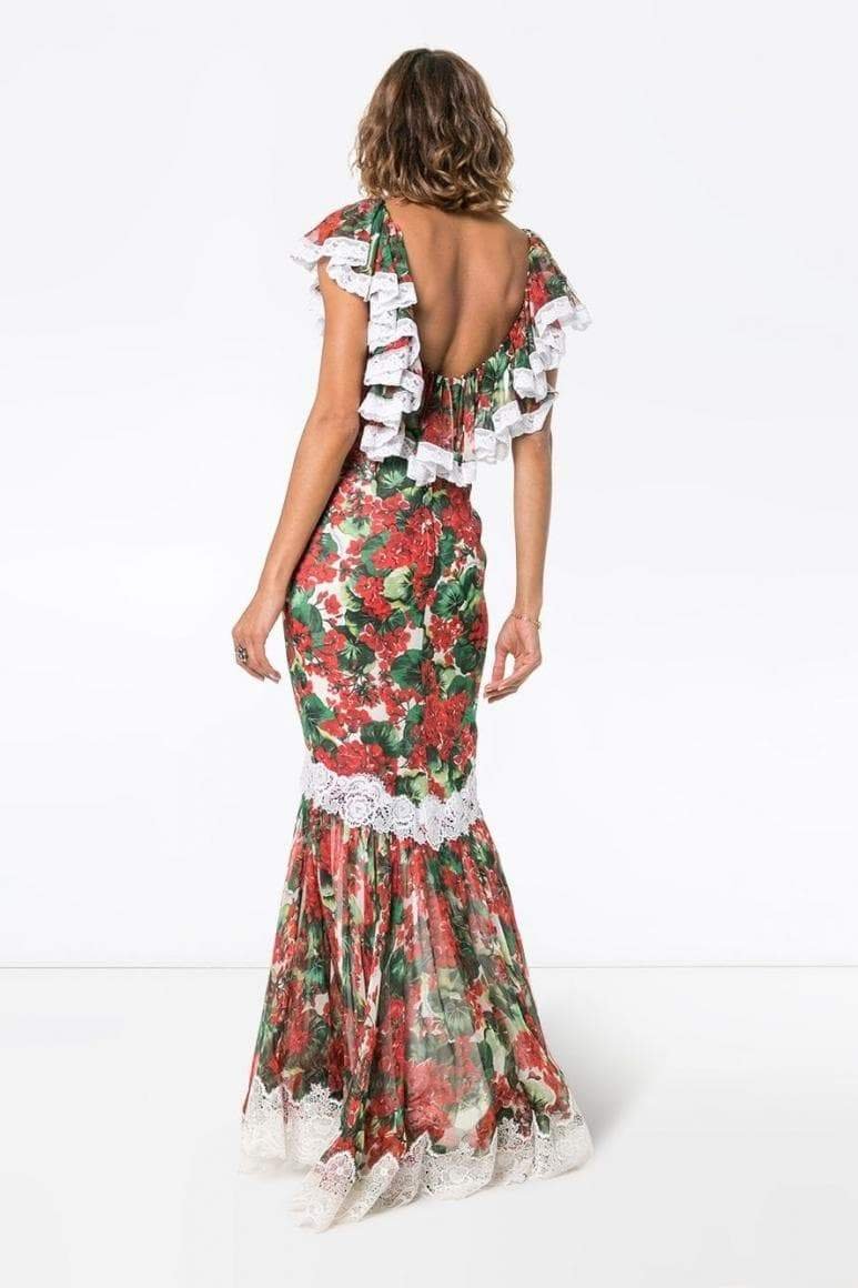 yvette-printed-lace-trim-maxi-dress-sd00603212510-red-s-sunfere-739974 Yvette Printed Lace Trim Maxi Dress - Image 3