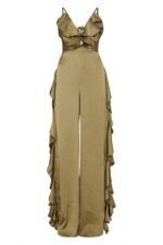 Agnes Ruffle V-neck Jumpsuit - Image 9