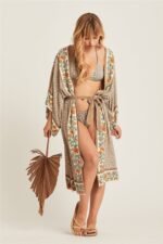 Hazel Printed Beach Cover-up - Image 3