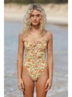 Jan Floral Printed Swimsuit - Image 4