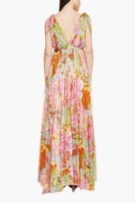 Lyuba Printed V-neck Maxi Dress - Image 3