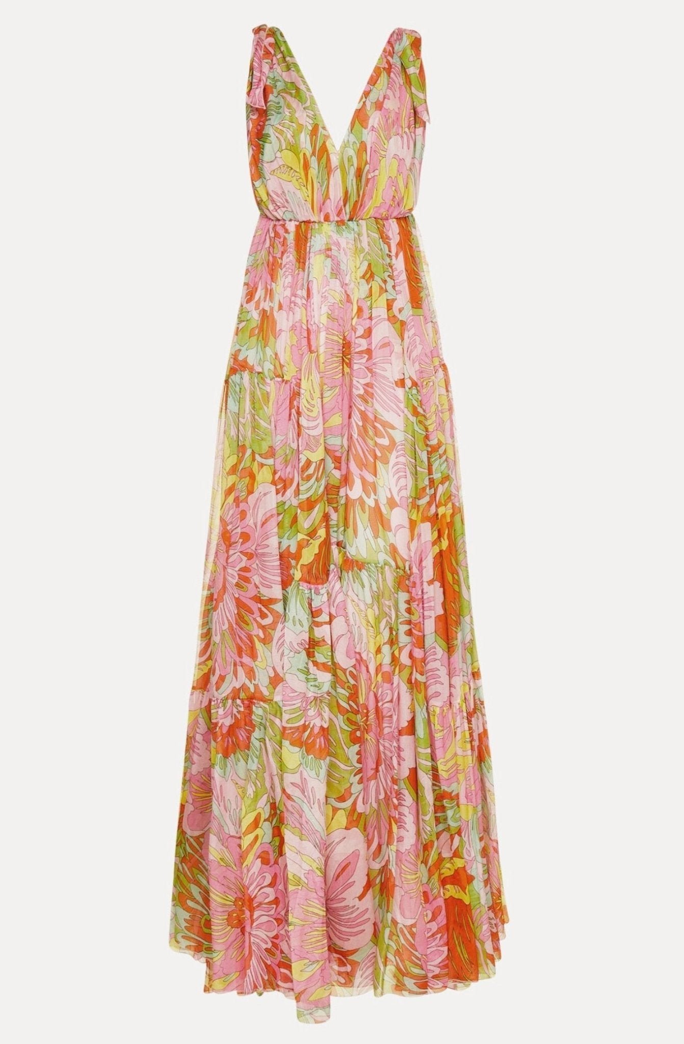lyuba-printed-v-neck-maxi-dress-sd0020707833-multi-s-sunfere-488424.jpg Lyuba Printed V-neck Maxi Dress - Image 5