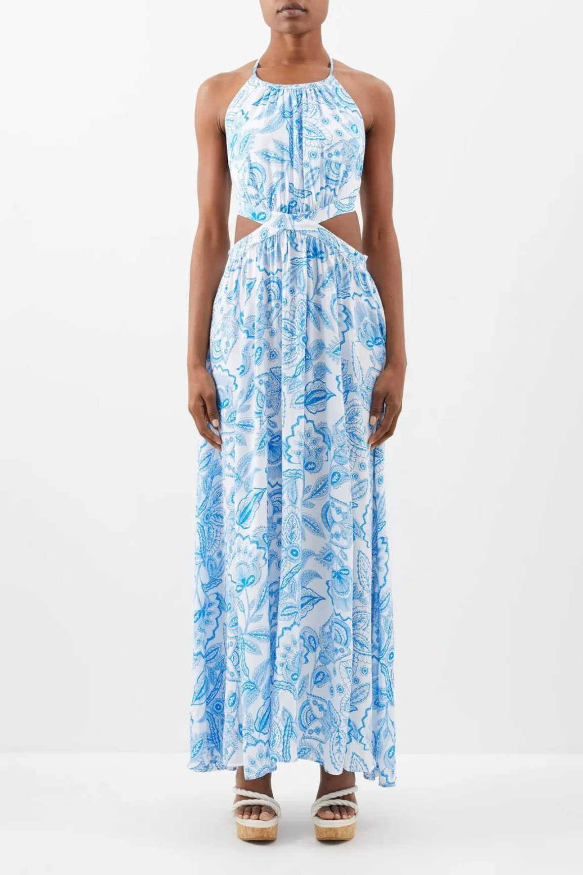 png_79105d42-f41d-427a-8046-7c06a95c3495.jpg Elva Paisley Printed Cut Out Backless Maxi Dress - Image 3